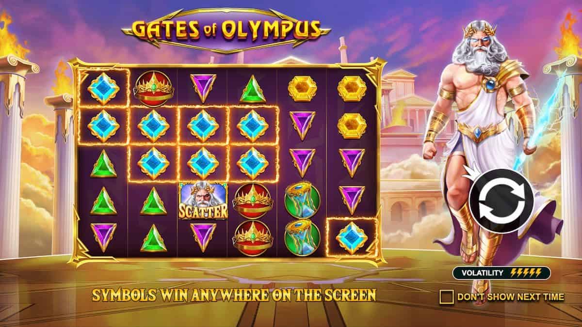 Hujan Scatter Cuan Gates of Olympus Raih Jackpot Legendaris