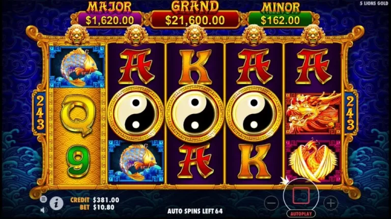 Rahasia Seru 5 Lions Gold dengan Bonus Besar Tersembunyi