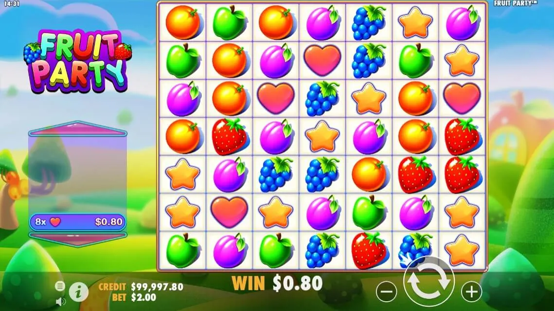 Cara Gampang Maxwin Modal Receh Dalam Fruit Party OLE777