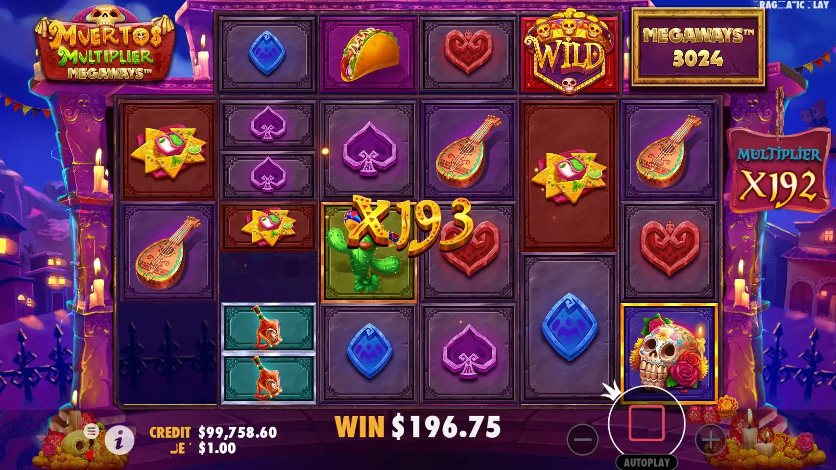 Festival Meksiko Penuh Warna di Muertos Multiplier Megaways