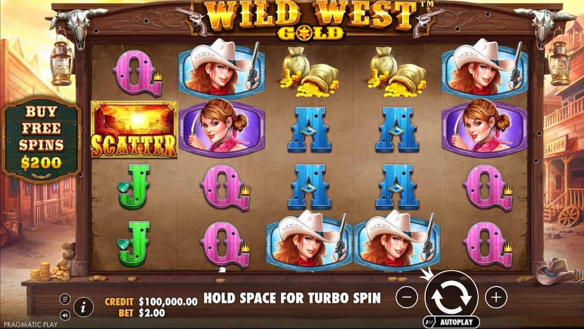 Koboi Aksi & Harta Terpendam Seru Dalam Wild West Gold