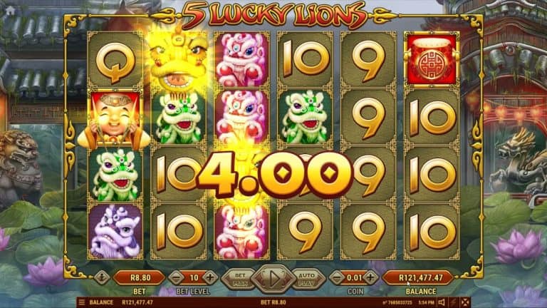 Aura Keberuntungan Singa Pembawa Cuan Terbaik 5 Lucky Lions